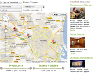 Web de demostración inmobiliaria