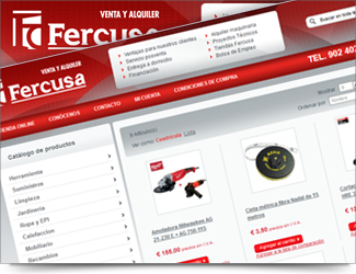 Fercusa.com | Ejemplo tienda virtual